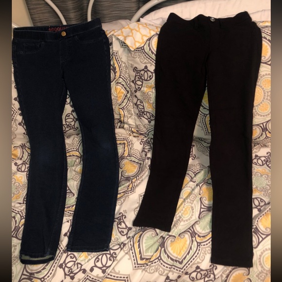 Girls jeggings/leggings pant lot size 10 - Picture 1 of 4